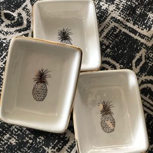 ‼️3 pc PINEAPPLE 🍍 TRINKET HOLDER‼️